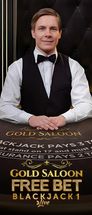 Gold Saloon Freebet Blackjack 1